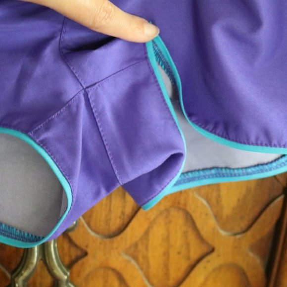 Ocean Pacific OP Swim Board Shorts with pockets and dolphin hem - Size S - Picture 5 of 11